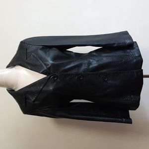 Leather jacket